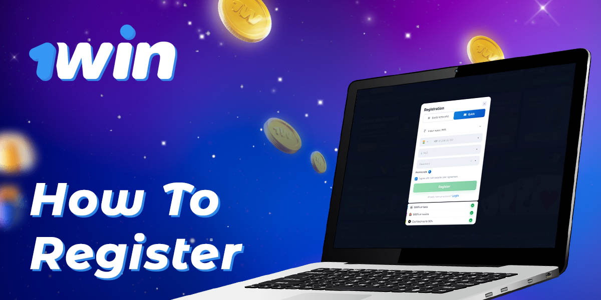 Registering a new 1win account step by step
